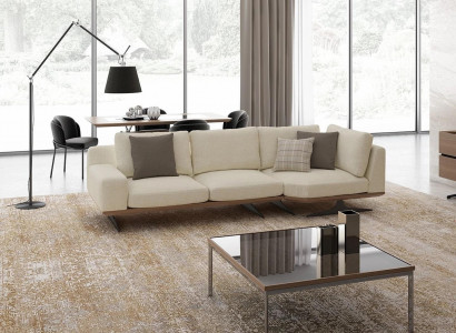 Living room sofa three-seater couch upholstered furniture design luxury coffee table new